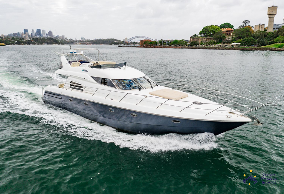 SUNSEEKER  62' Predator Sunseeker Luxury Cruiser Australia Day Charter